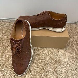 Brown Wingtip Dress Shoes